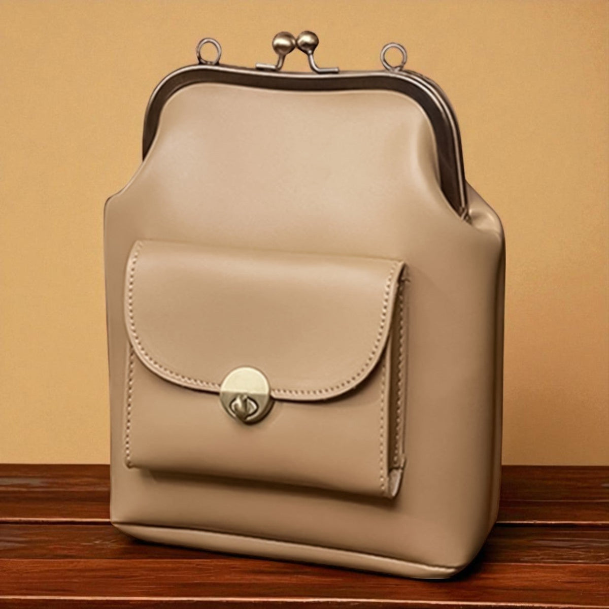 Borsa Vintage Elegante Stile Rétro Donna