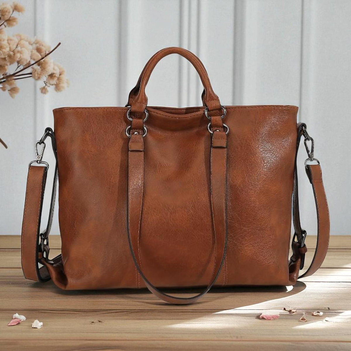 Borsa Tote Eleganza Classica Vintage Donna