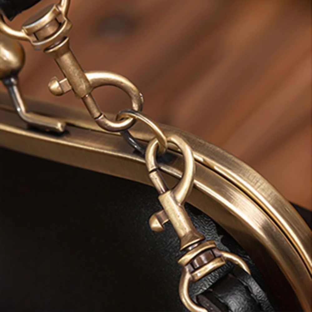 Borsa Vintage Elegante Stile Rétro Donna