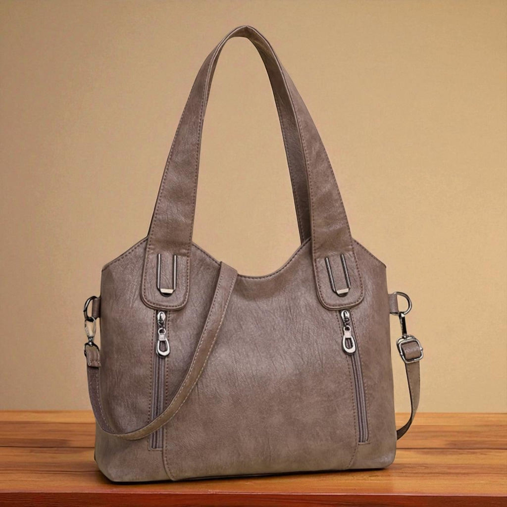 Borsa Tote Retrò per Documenti Donna