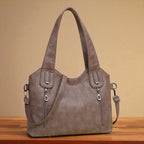 Borsa Tote Retrò per Documenti Donna