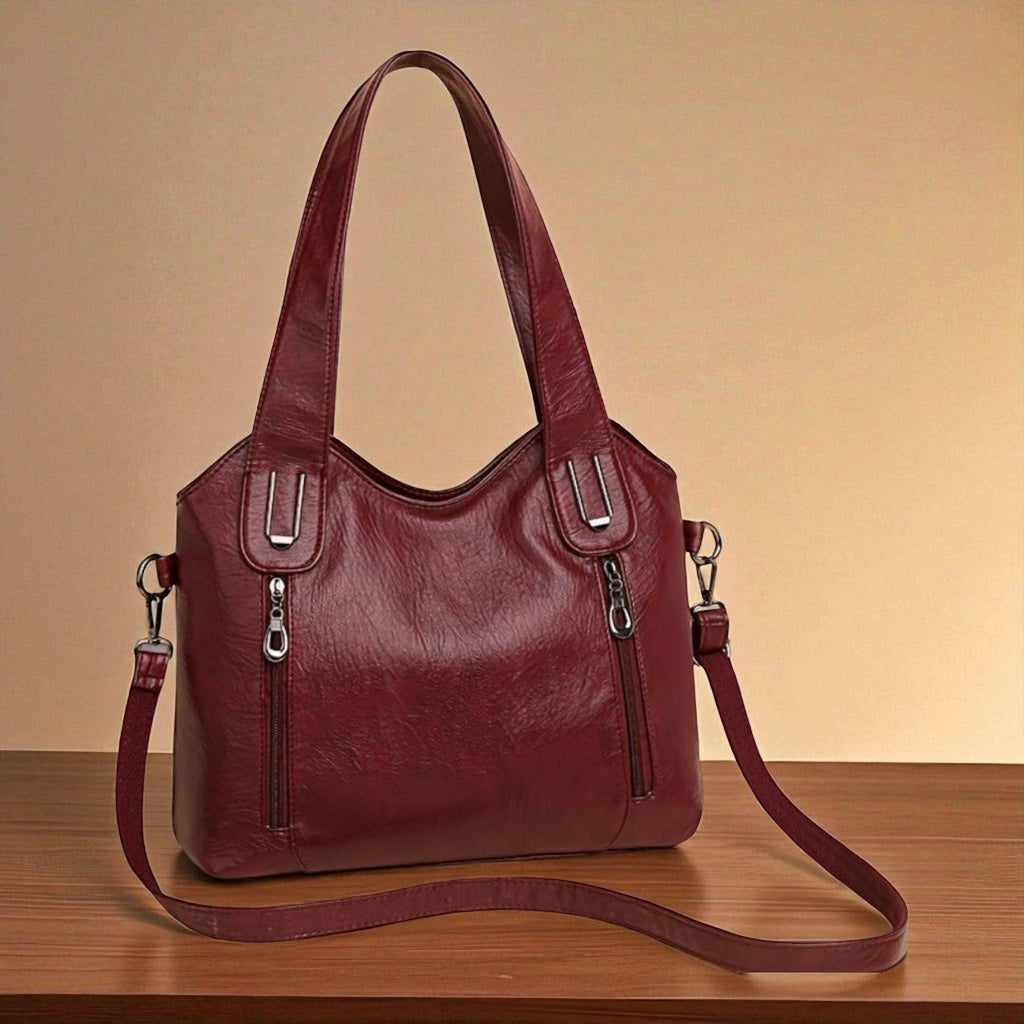 Borsa Tote Retrò per Documenti Donna
