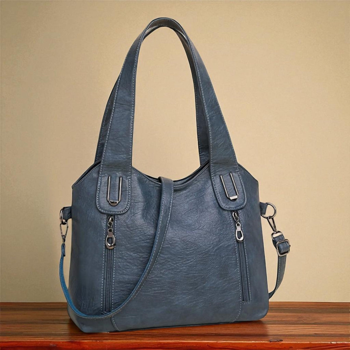 Borsa Tote Retrò per Documenti Donna