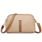 Borsa a Spalla con Texture Lychee Donna
