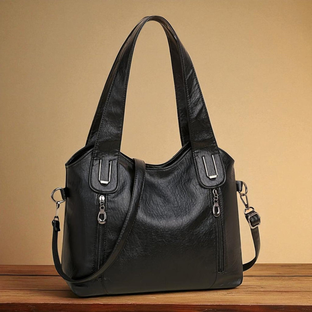 Borsa Tote Retrò per Documenti Donna