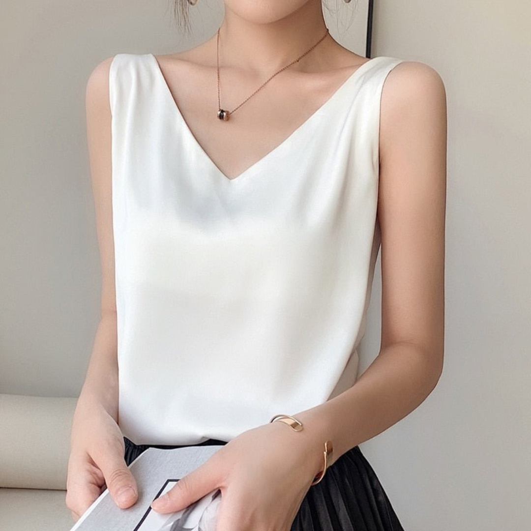 TOP DRAPPEGGIATO SCOLLO V – STILE E COMFORT TUTTO IL GIORNO