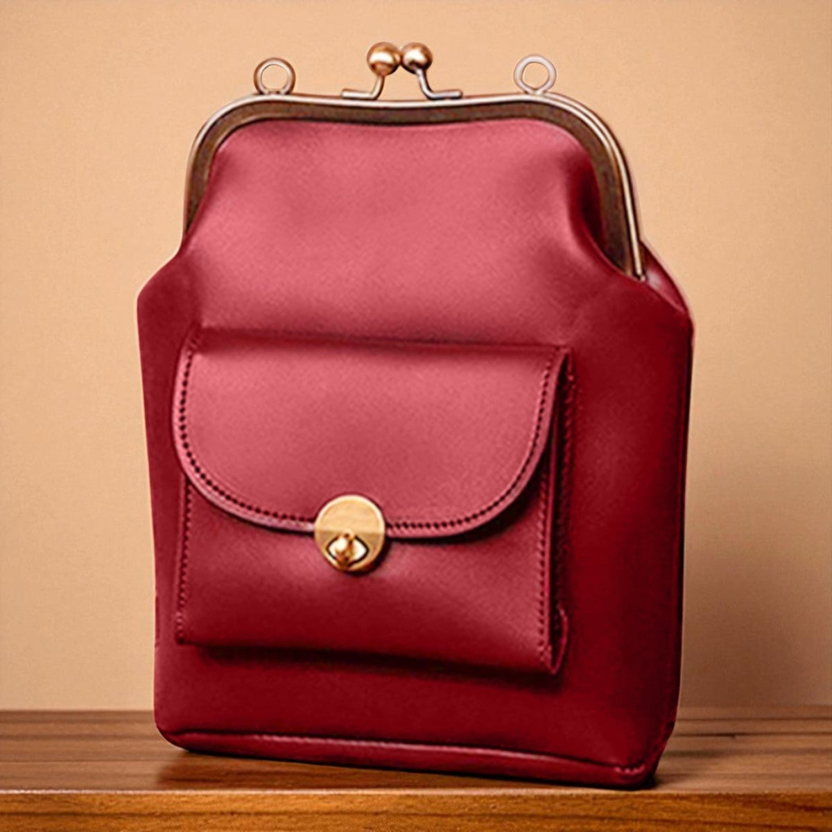 Borsa Vintage Elegante Stile Rétro Donna