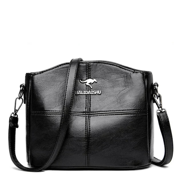 Borsa Tote e Crossbody in Pelle Ricamata Donna