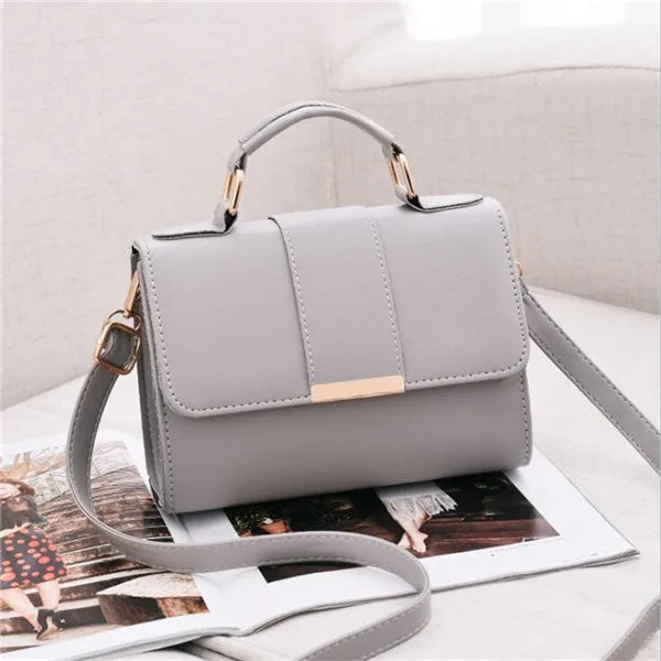 Borsa a Spalla Chic Retrò in Pelle PU Donna
