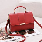 Borsa a Spalla Chic Retrò in Pelle PU Donna