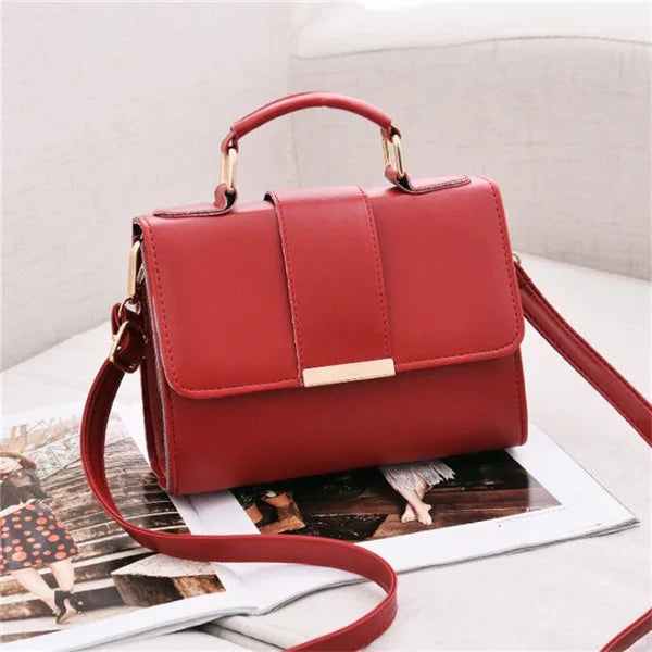 Borsa a Spalla Chic Retrò in Pelle PU Donna