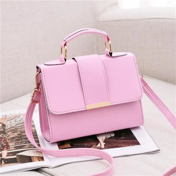Borsa a Spalla Chic Retrò in Pelle PU Donna