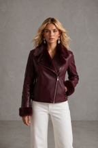 Giacca Aviatore Vintage Donna