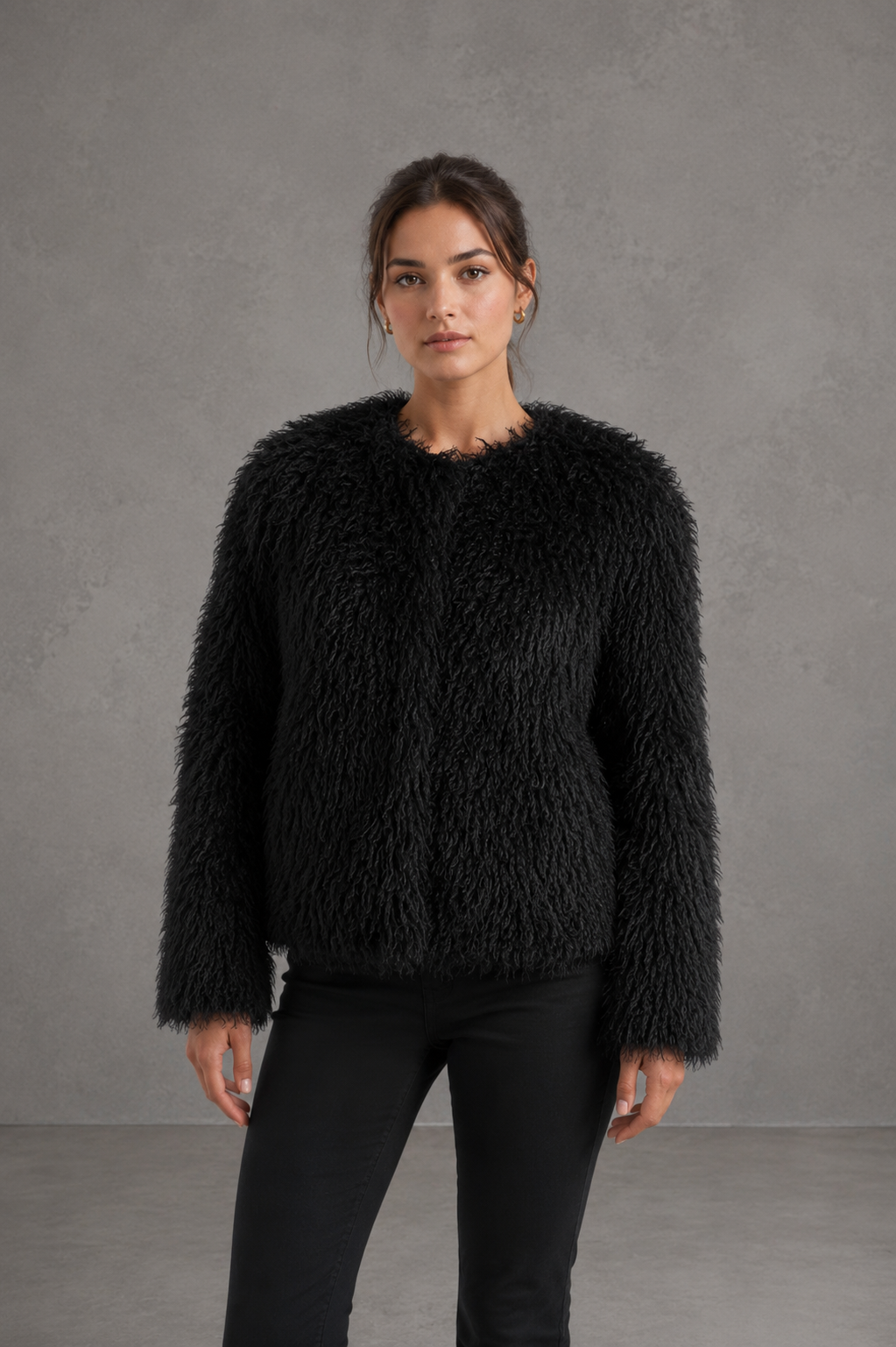 Giacca in Lana Elegante Donna
