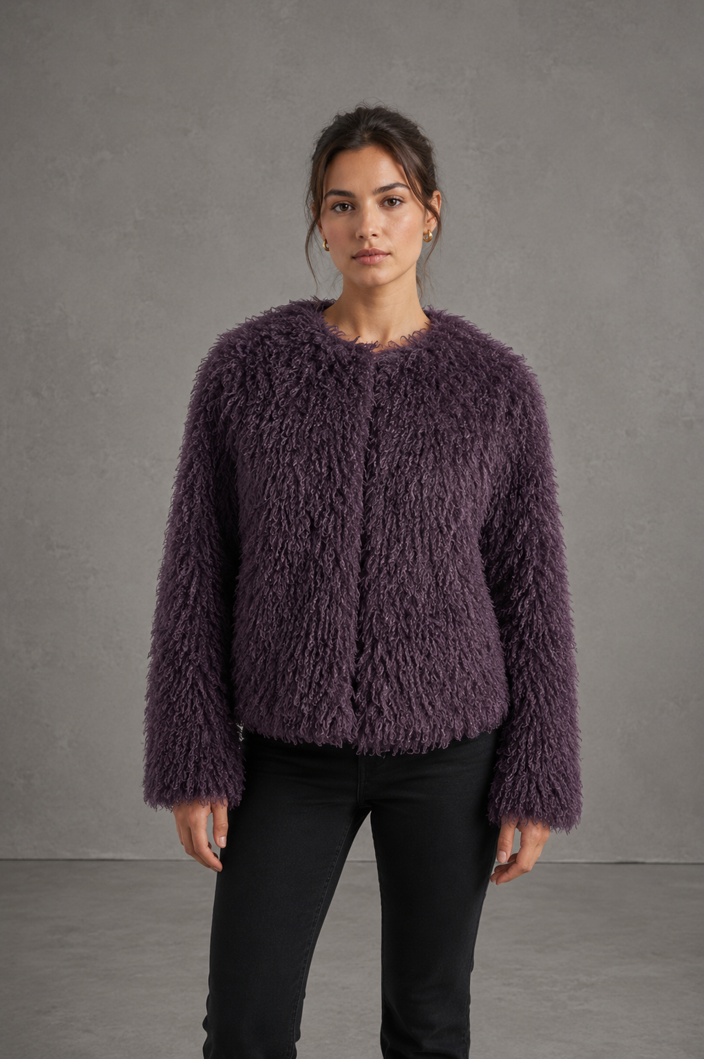 Giacca in Lana Elegante Donna