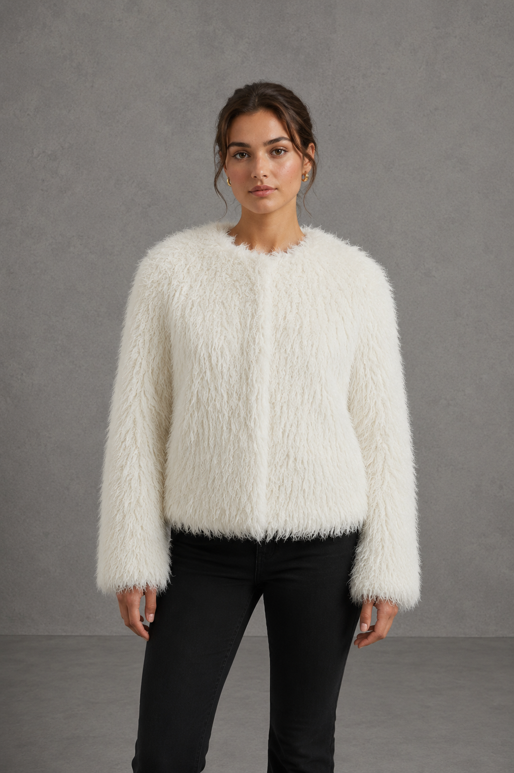 Giacca in Lana Elegante Donna