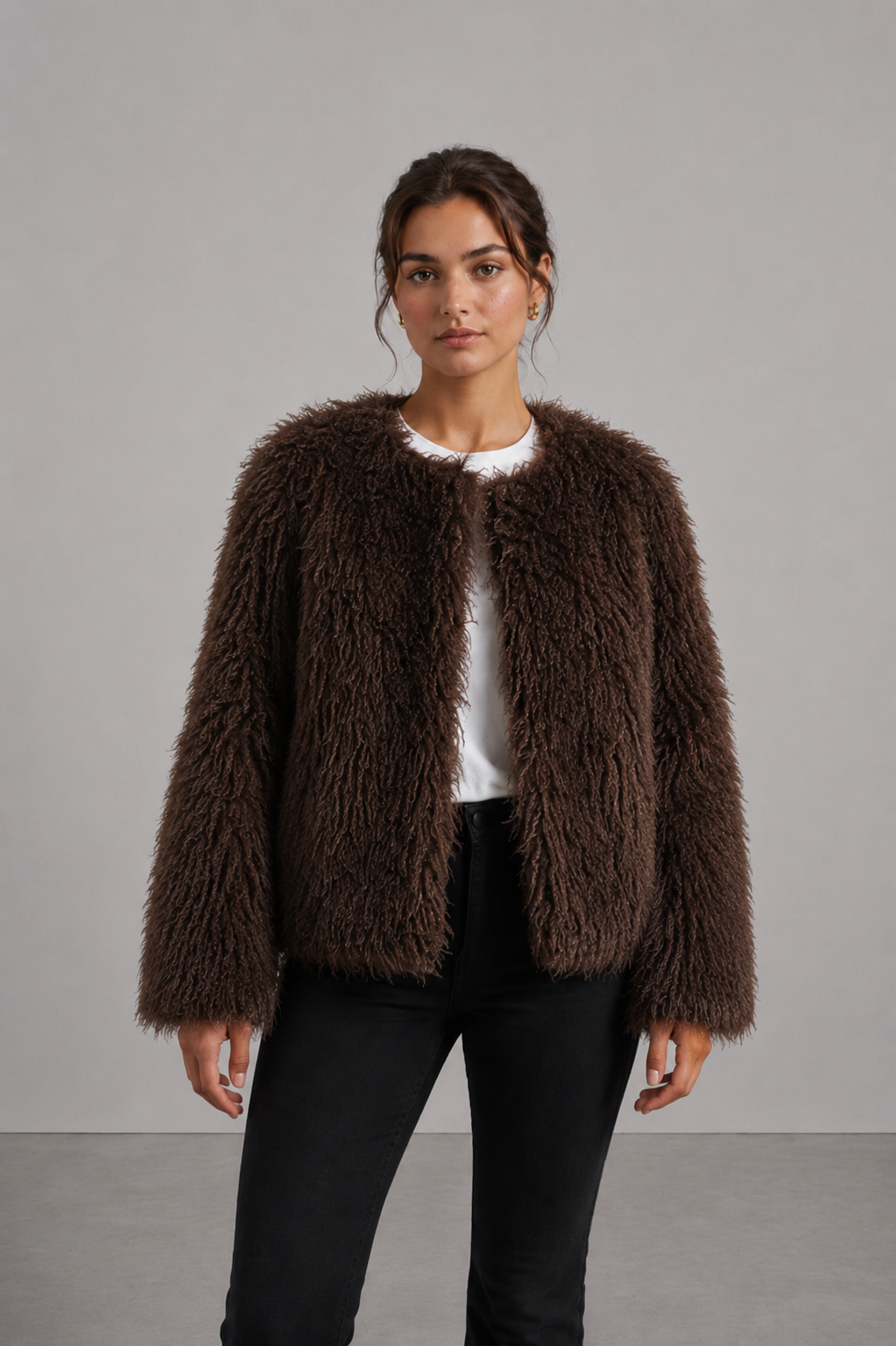 Giacca in Lana Elegante Donna