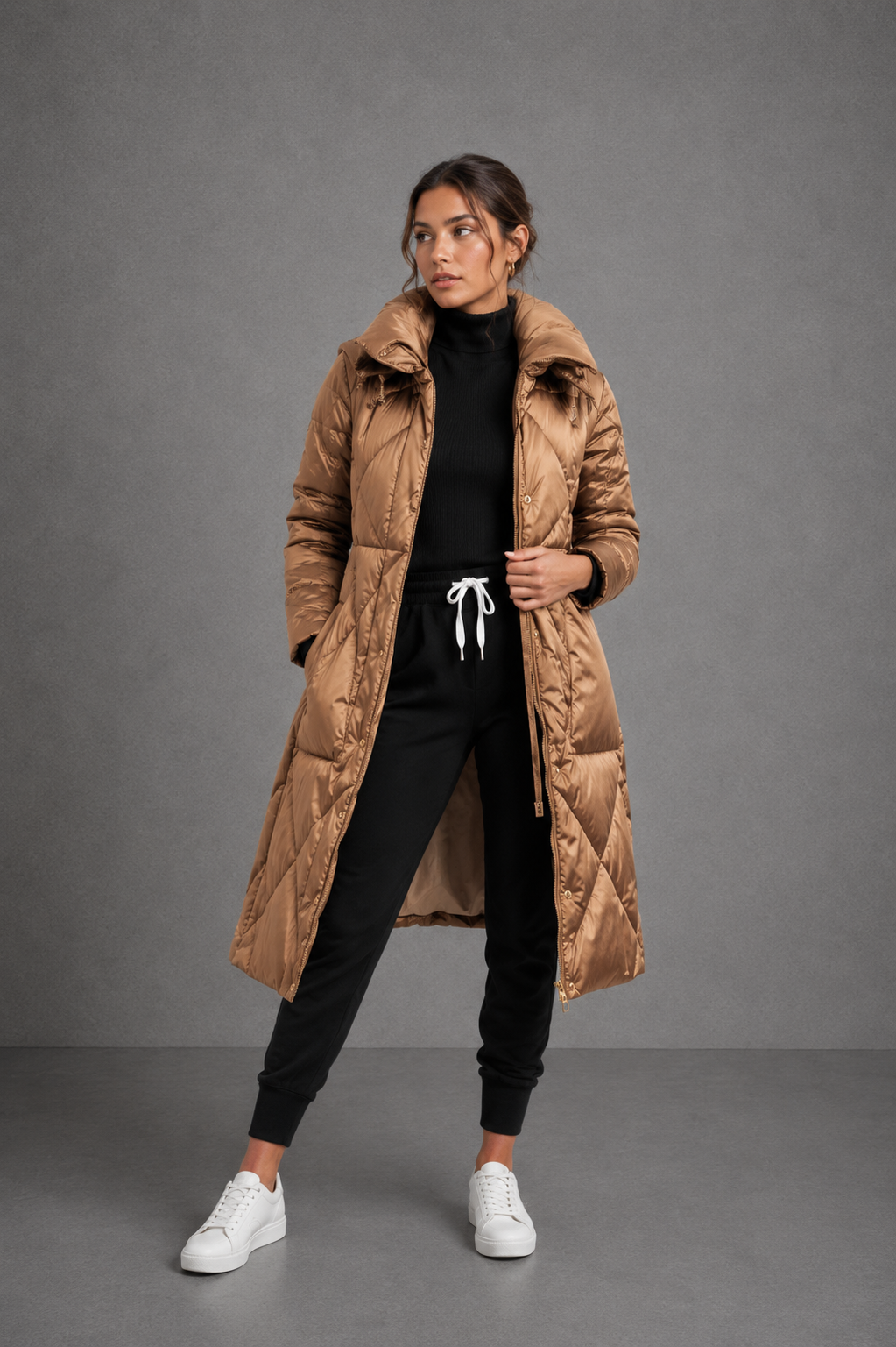 Giacca Trapuntata Elegante Donna