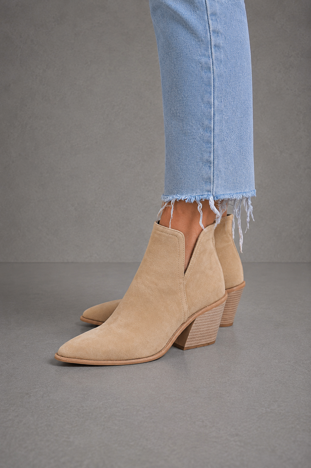 Stivaletti Cowboy con Tacco Donna