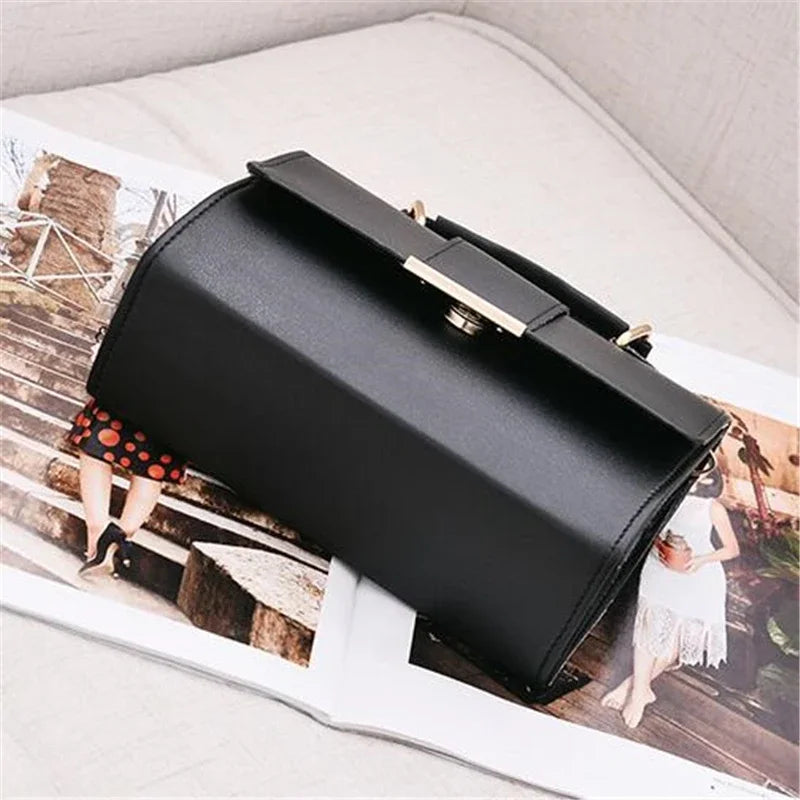 Borsa a Spalla Chic Retrò in Pelle PU Donna