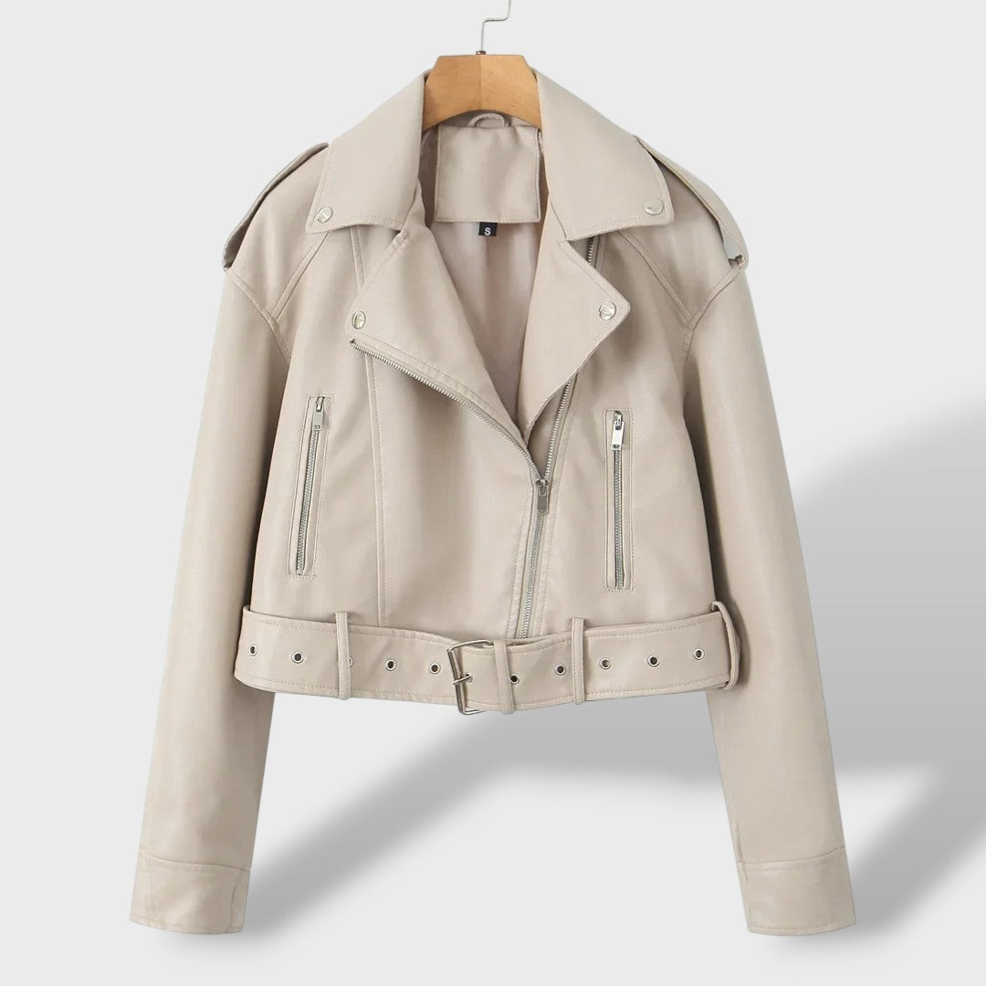 Giacca Biker Oversize Donna