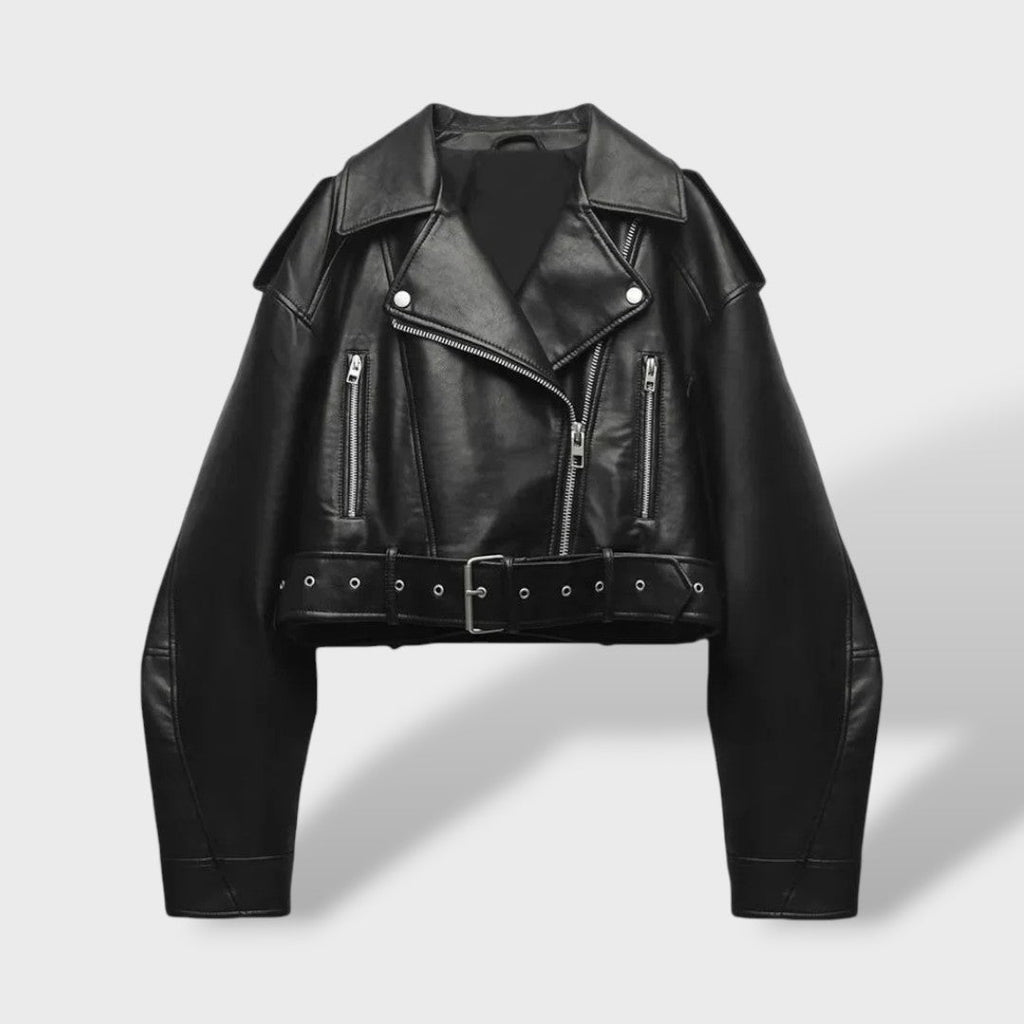 Giacca Biker Oversize Donna