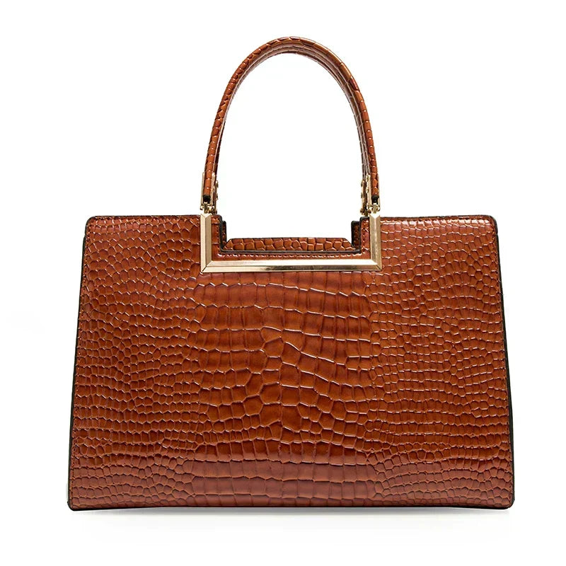 Set Borsa e Portafoglio in Pelle Donna