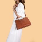 Set Borsa e Portafoglio in Pelle Donna