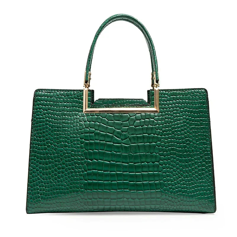 Set Borsa e Portafoglio in Pelle Donna