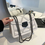 Borsa a Spalla Elegante in Pelle PU Donna