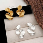Orecchini in argento e oro 18K