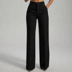 Pantalone Elegante Vita Alta Donna