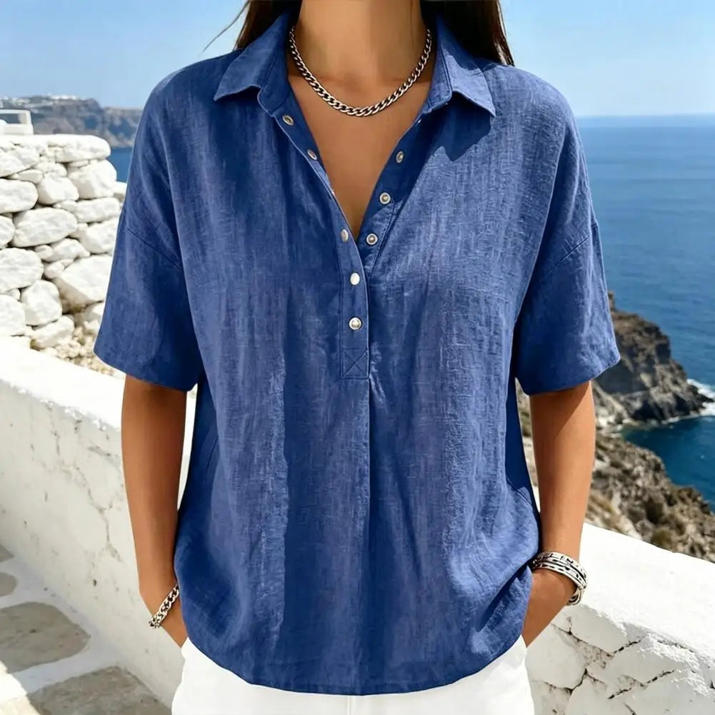 CAMICIA POLO LINO – IL COMFORT CHE PARLA MEDITERRANEO