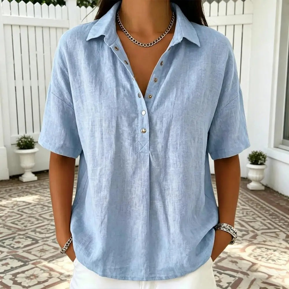 CAMICIA POLO LINO – IL COMFORT CHE PARLA MEDITERRANEO