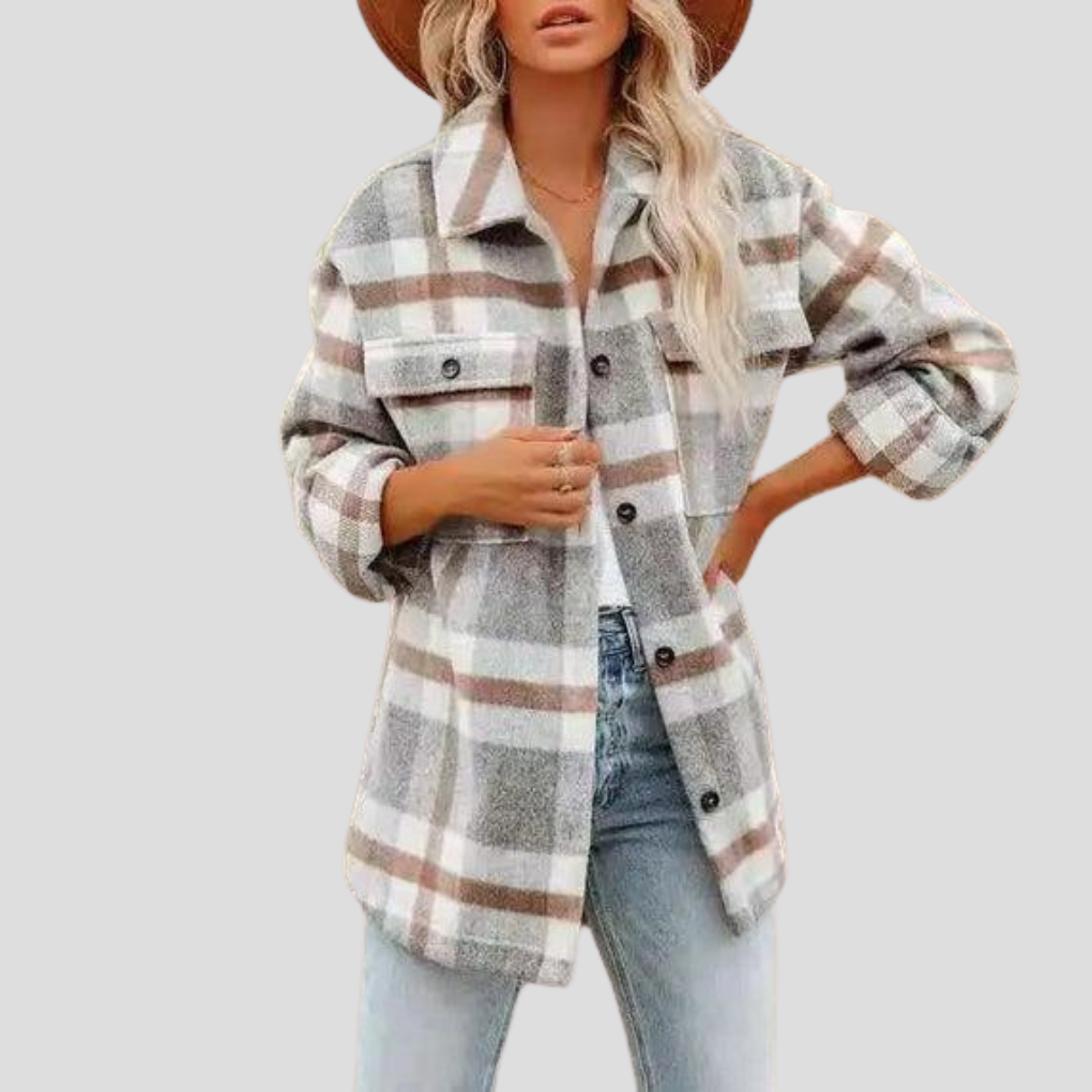 SOVRACAMICIA A QUADRI – LO STRATO CHE COMPLETA OGNI LOOK