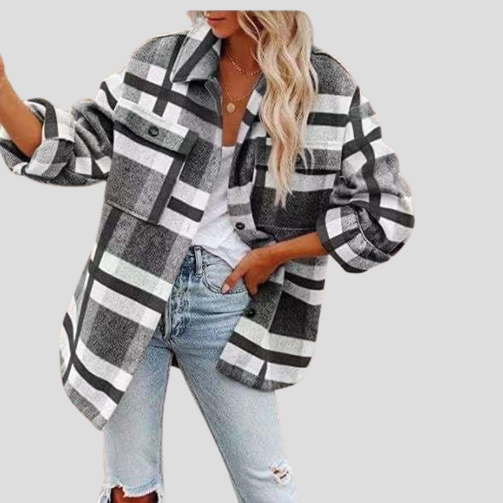 SOVRACAMICIA A QUADRI – LO STRATO CHE COMPLETA OGNI LOOK