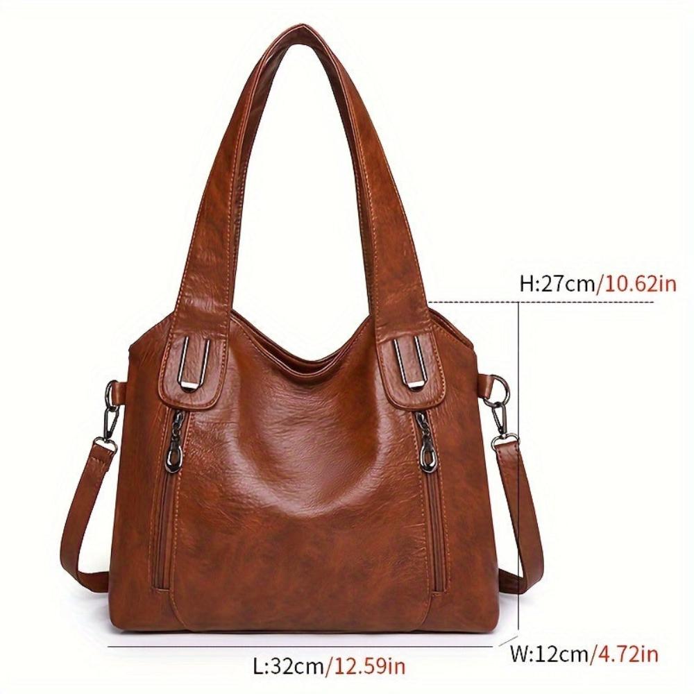 Borsa Tote Retrò per Documenti Donna