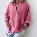 CAMICIA LINO OVERSIZE – LA LIBERTÀ CHE VESTE BENE