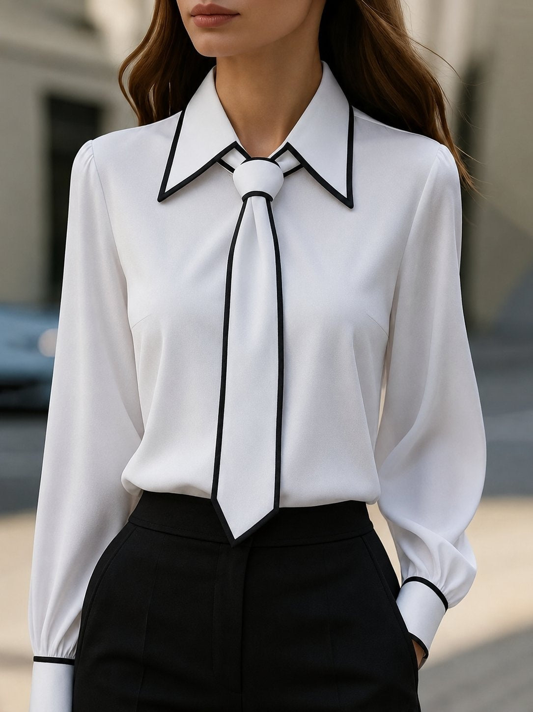 CAMICIA FIOCCO CHIC – TRE LOOK IN UN SOLO CAPO