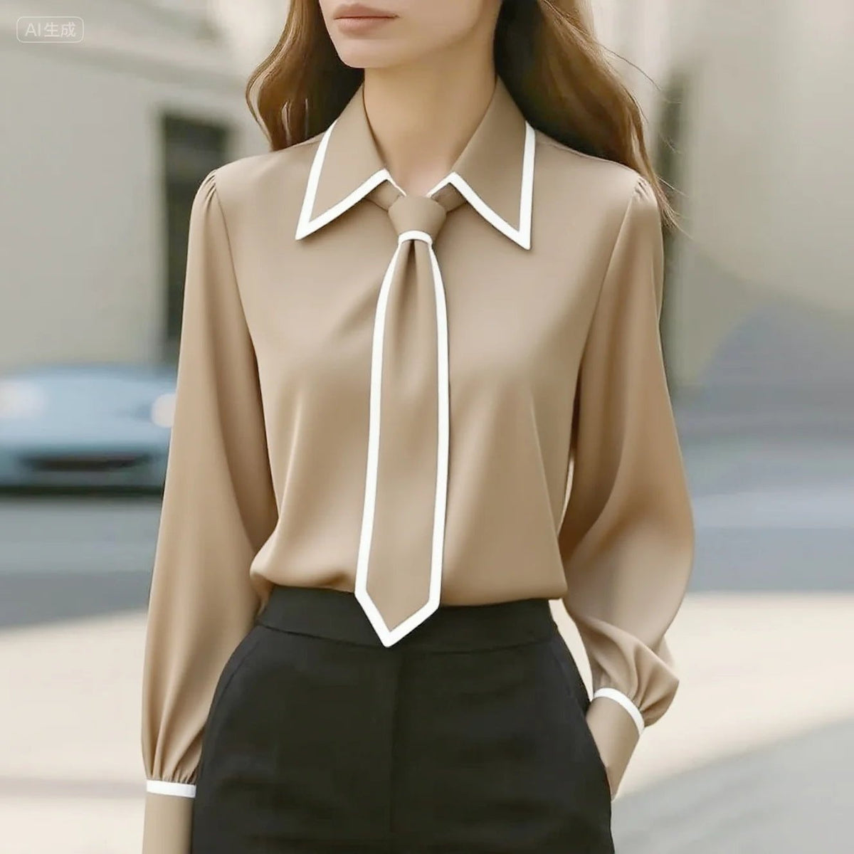 MATERA - CAMICIA FIOCCO CHIC – TRE LOOK IN UN SOLO CAPO
