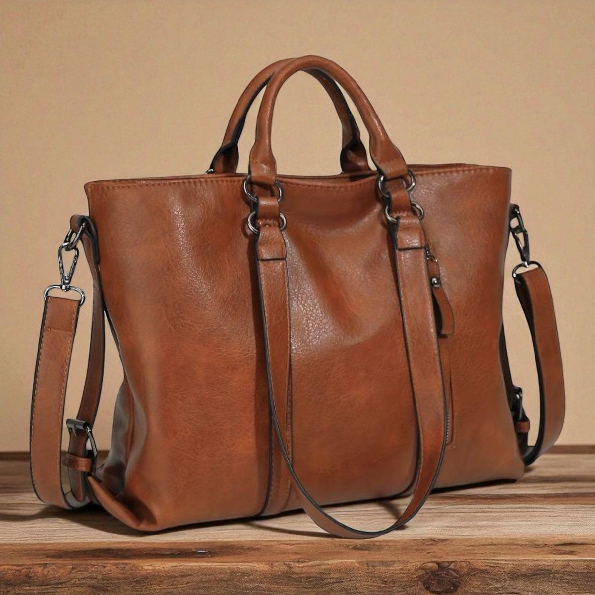 Borsa Tote Eleganza Classica Vintage Donna