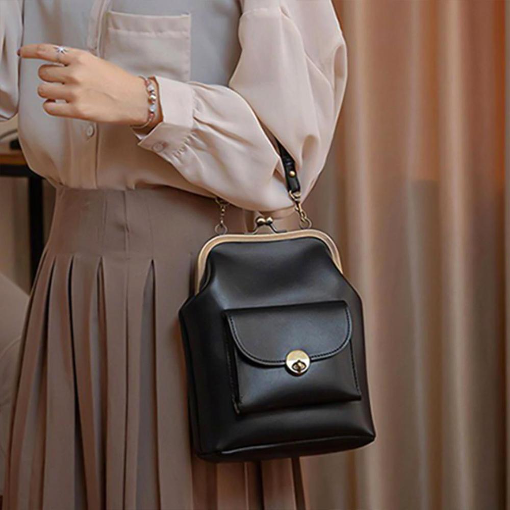 Borsa Vintage Elegante Stile Rétro Donna