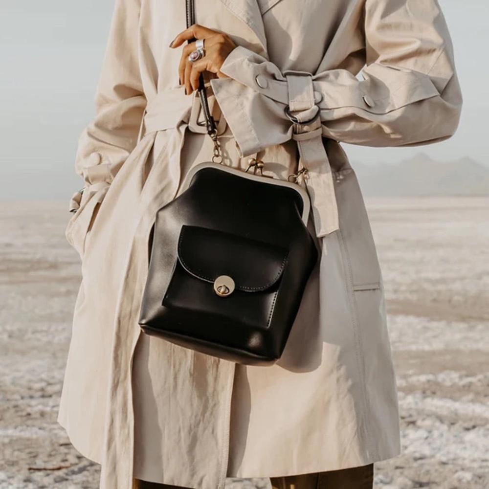 Borsa Vintage Elegante Stile Rétro Donna