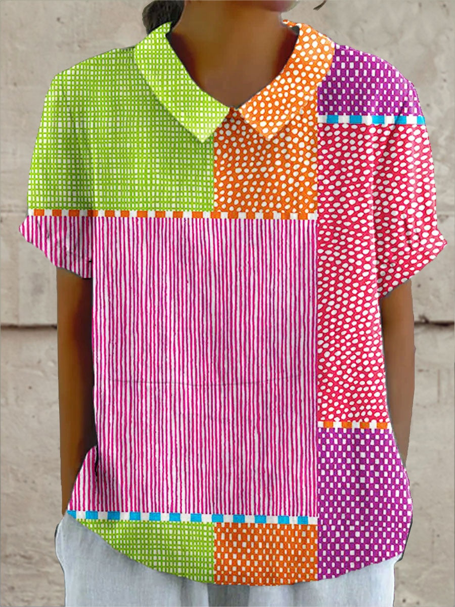 CAMICIA OVERSIZE COLOR BLOCK – IL MIX MODERNO CHE OSA