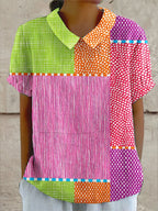 CAMICIA OVERSIZE COLOR BLOCK – IL MIX MODERNO CHE OSA