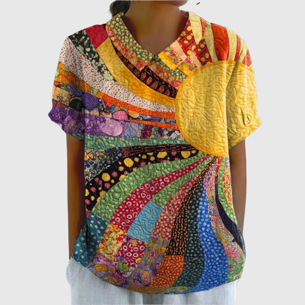 CAMICIA OVERSIZE COLOR BLOCK – IL MIX MODERNO CHE OSA