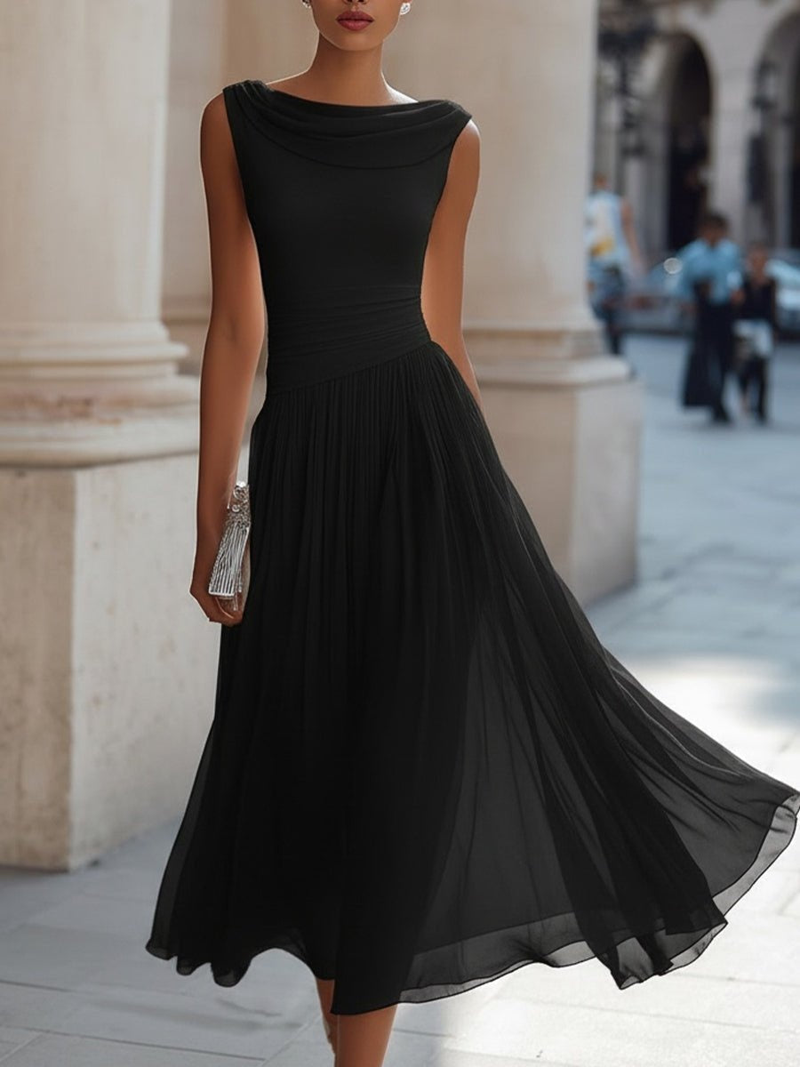 ABITO MIDI DRAPPEGGIATO – L'ELEGANZA RAFFINATA PER I GRANDI GIORNI