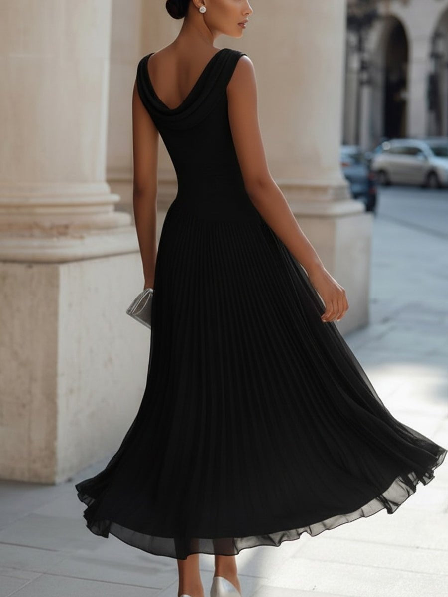 ABITO MIDI DRAPPEGGIATO – L'ELEGANZA RAFFINATA PER I GRANDI GIORNI