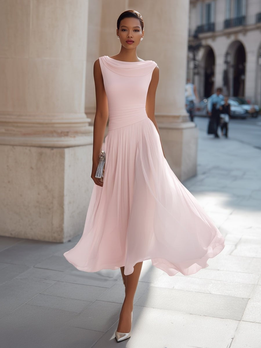 ABITO MIDI DRAPPEGGIATO – L'ELEGANZA RAFFINATA PER I GRANDI GIORNI