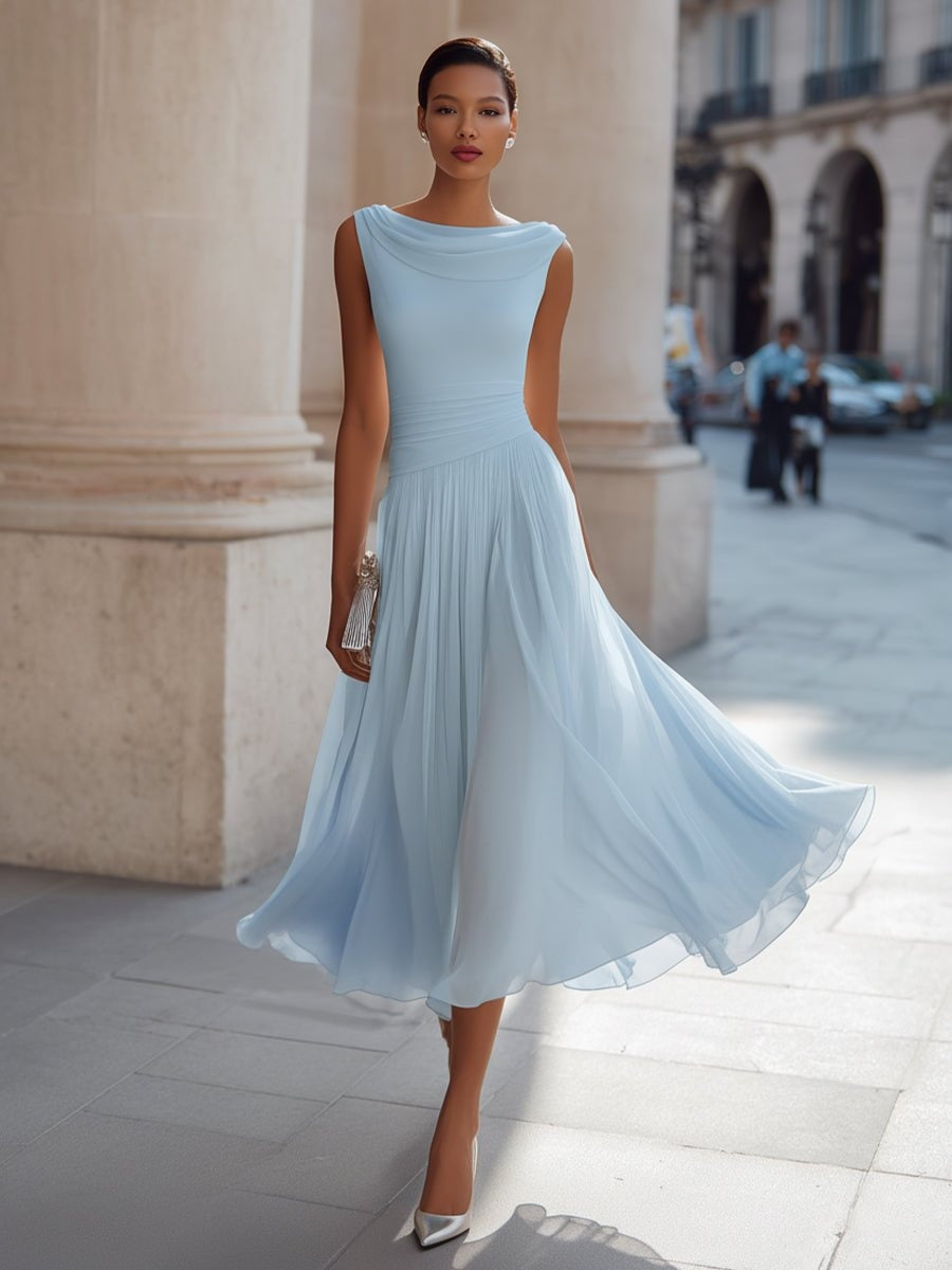 ABITO MIDI DRAPPEGGIATO – L'ELEGANZA RAFFINATA PER I GRANDI GIORNI